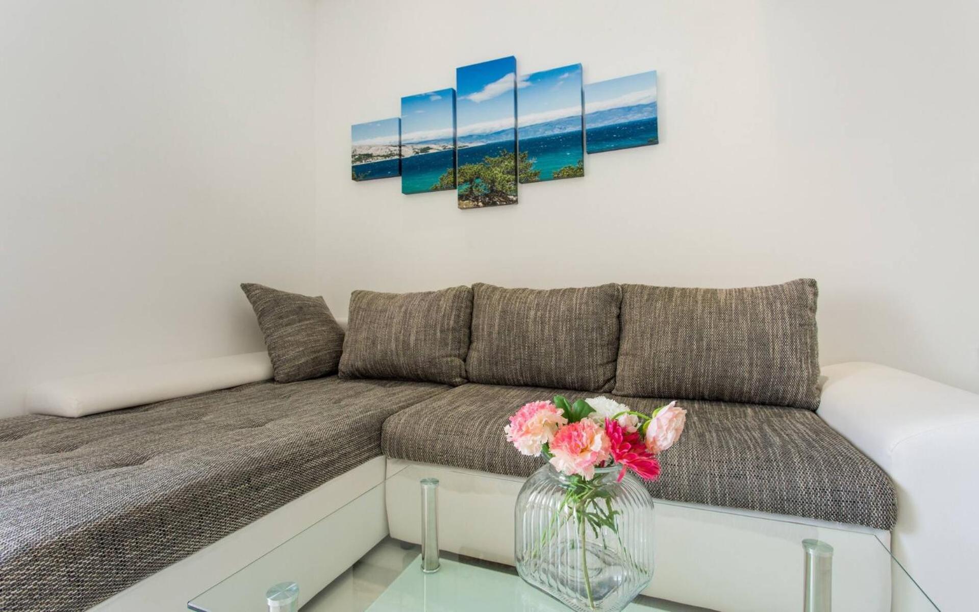 Apartments Bernardeta 1 Baška Exteriör bild
