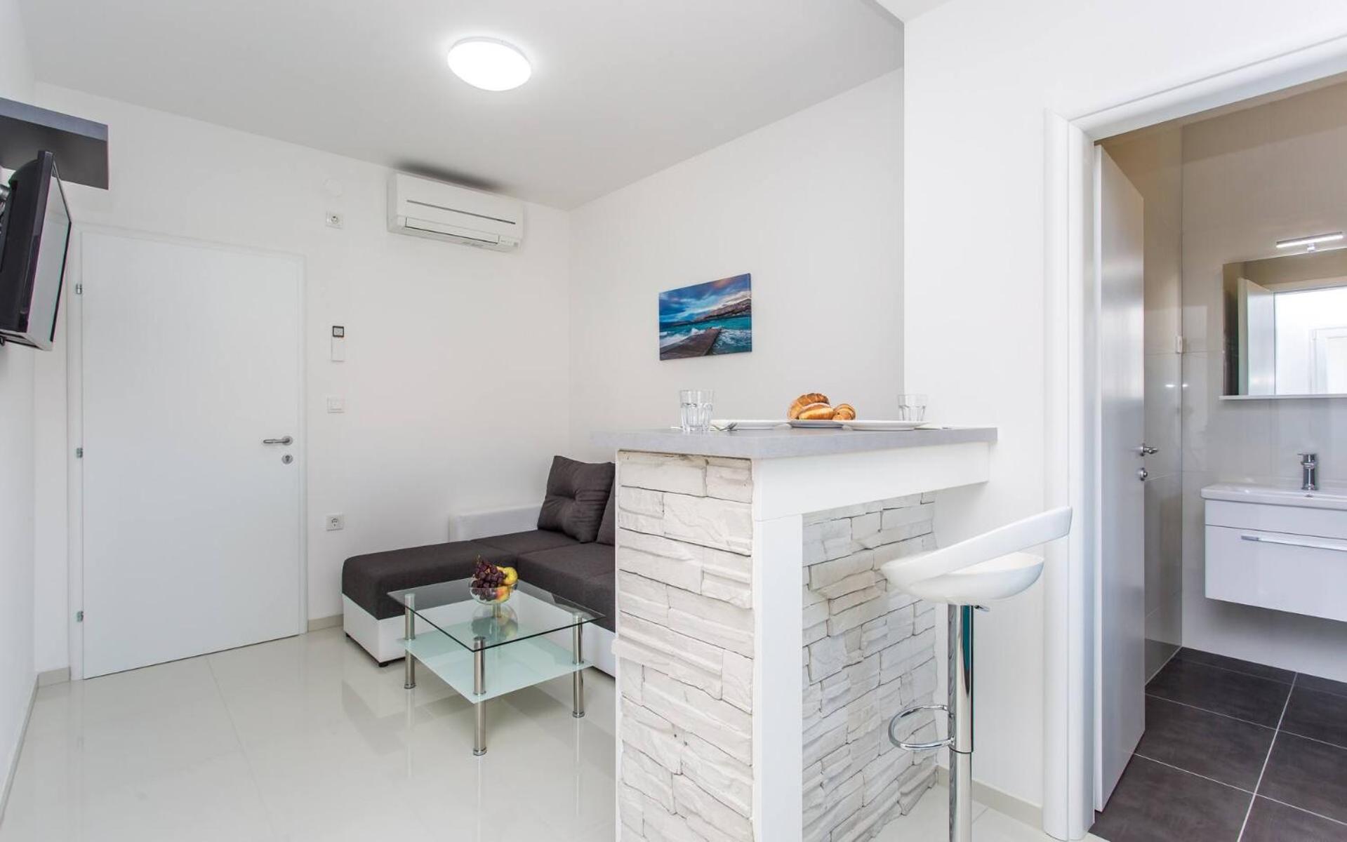 Apartments Bernardeta 1 Baška Exteriör bild