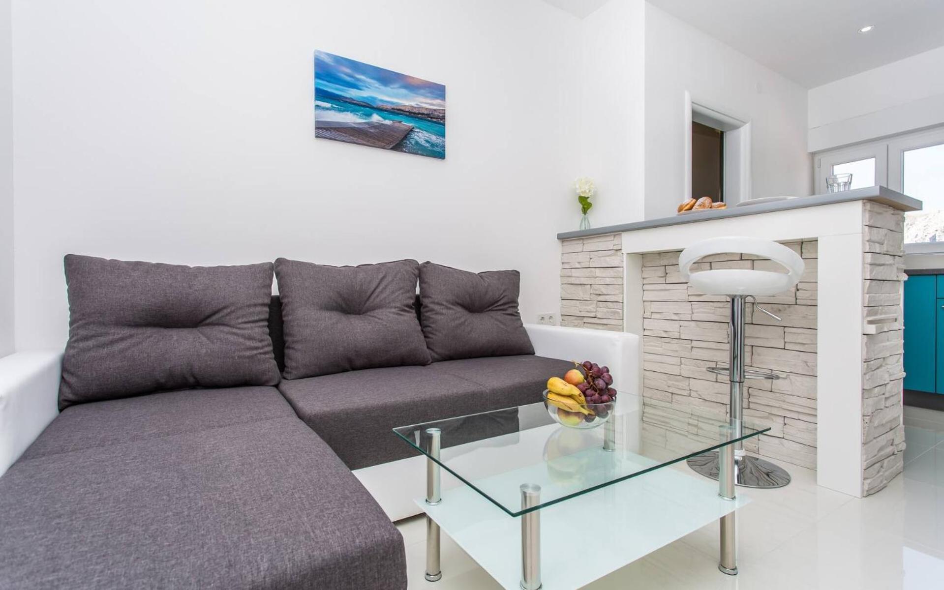 Apartments Bernardeta 1 Baška Exteriör bild