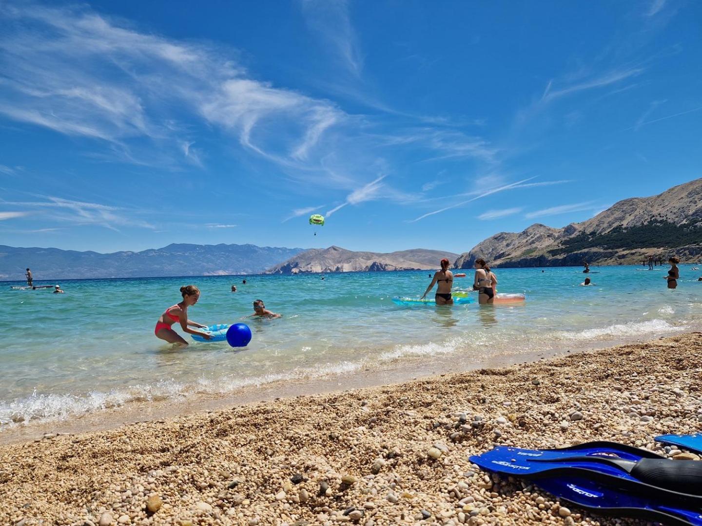 Apartments Bernardeta 1 Baška Exteriör bild