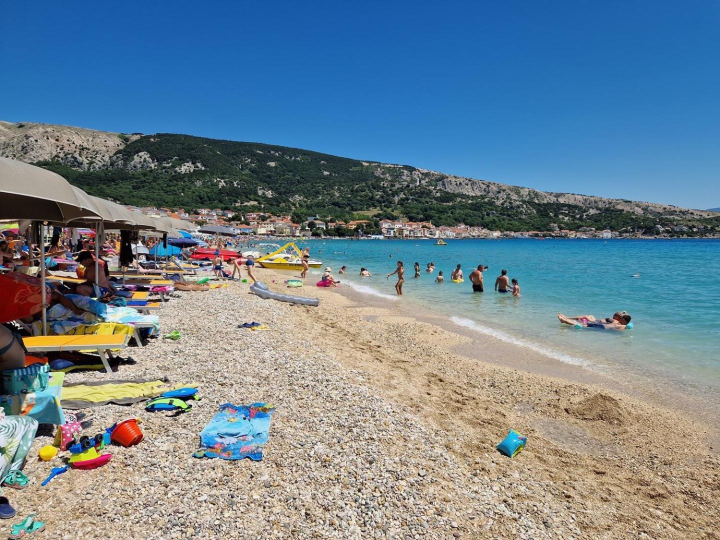 Apartments Bernardeta 1 Baška Exteriör bild